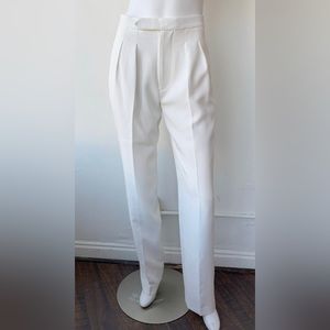 Anine Bing James Trouser AB x HC in White